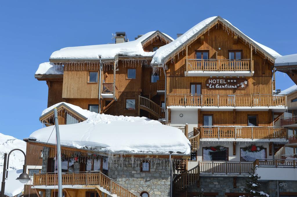Hotel Le Gentiana Tignes Exteriör bild