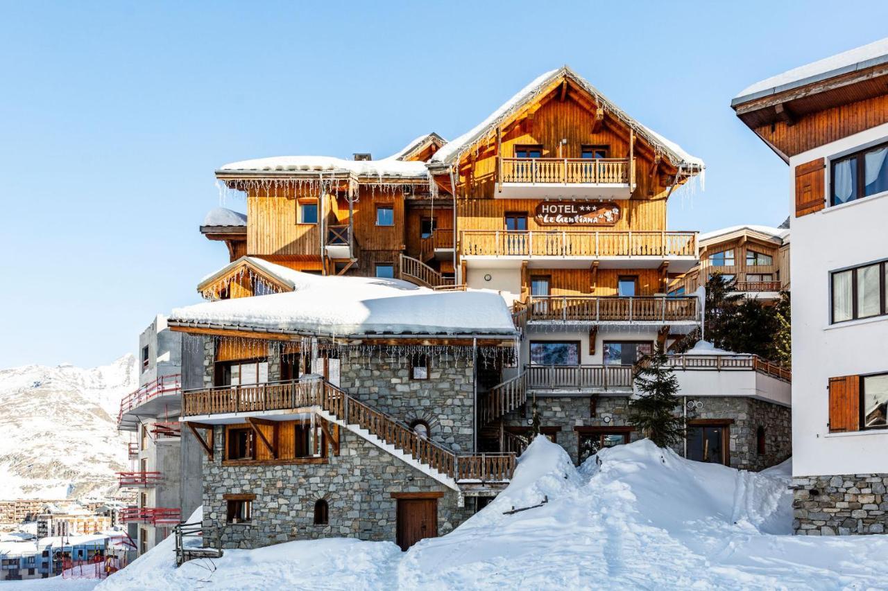 Hotel Le Gentiana Tignes Exteriör bild